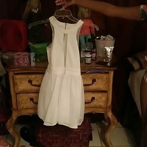 A white dress from g by guess