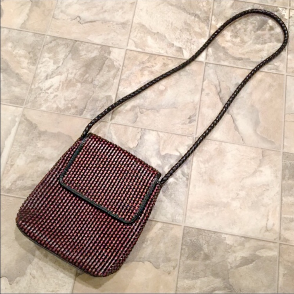 VINTAGE PANTERA Woven Leather Purse