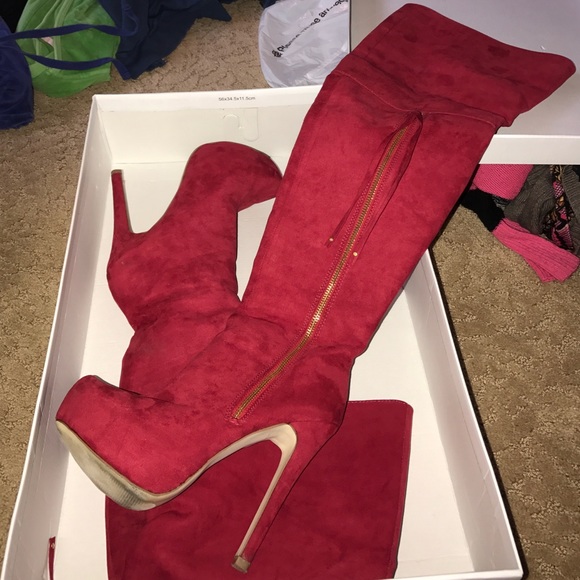 Over the knee boots