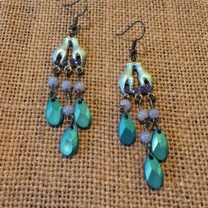 Earrings with Hands