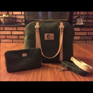 Tote and wallet combo
