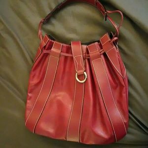 Lancel bag in red