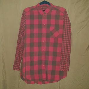 Plaid Jegging Shirt