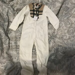 Brand new Burberry Onesie 12M