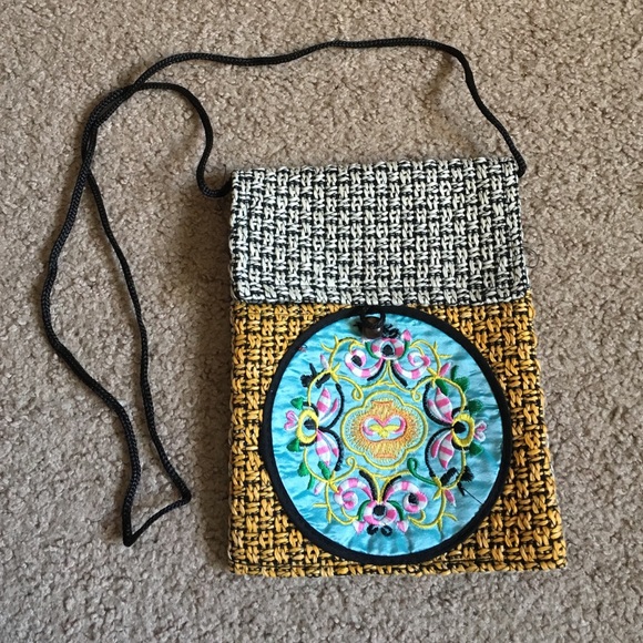 Hippy, boho, Quilted bag