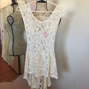 Fancy lace top ❄️