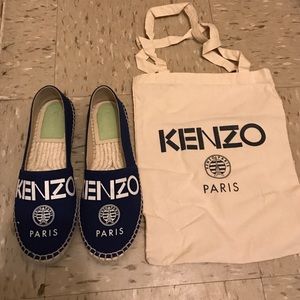 KENZO Espadrille flats sz 38