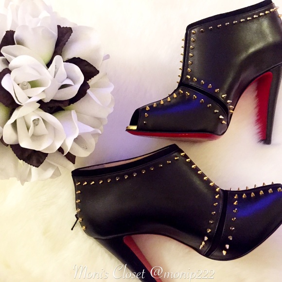 Christian Louboutin Shoes - Christian Louboutin Carapachoc spiked bootie