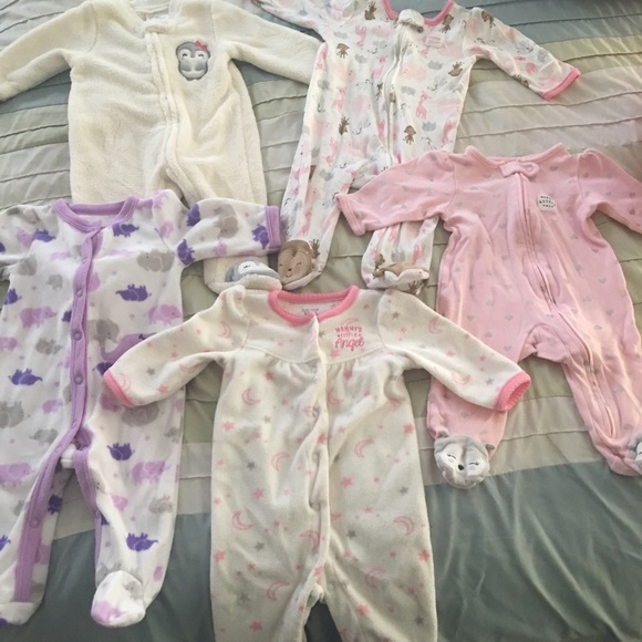 Bundle Sale!!! 4pcs of Baby Girl Pajamas
