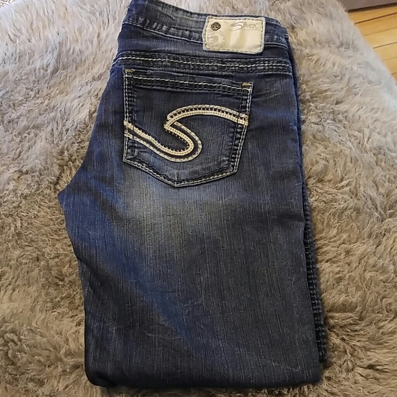 Silver capris
