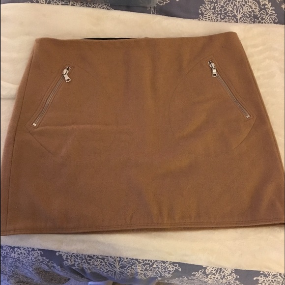 GAP Dresses & Skirts - Tan Wool Mini Skirt