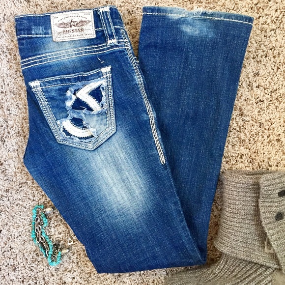 BIG STAR LIV SLIM BOOT CUT 28R