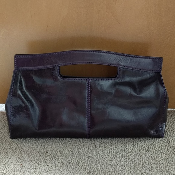 Kate Landry leather clutch