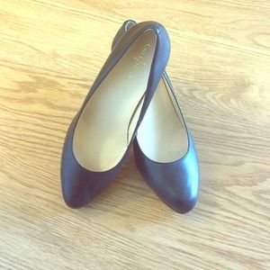Cole Haan size 6.5. Worn once. Black pumps.