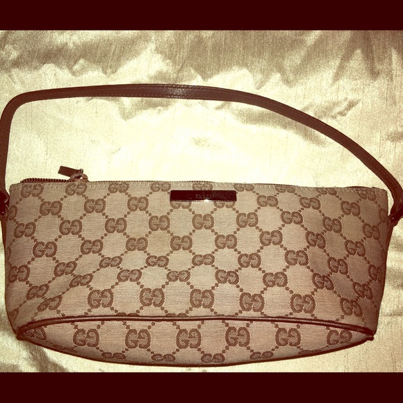 Authentic Brown Gucci Mini Bag