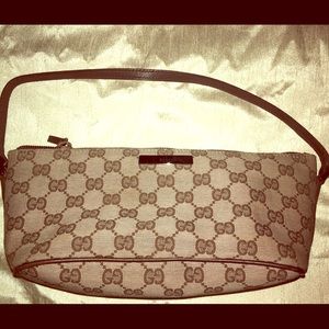 Authentic Brown Gucci Mini Bag
