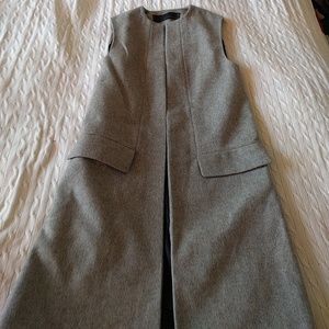 Zara women's studio long vest