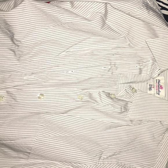 Button up 3/4 length j crew shirt