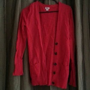 Enticing bright red eye catching sweater