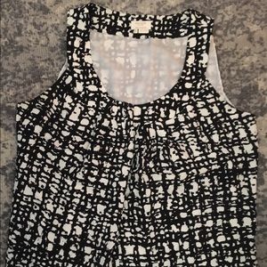 kate spade Checked Print Tank