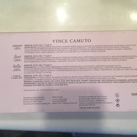 Vinca Camuto parfum Collection - Picture 4 of 4