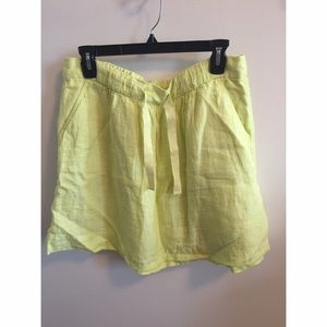 JCREW Neon Yellow Skirt - Size 10
