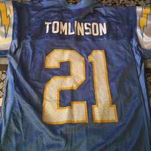 Ladaniam Tomlinson jersey throw back powder blue