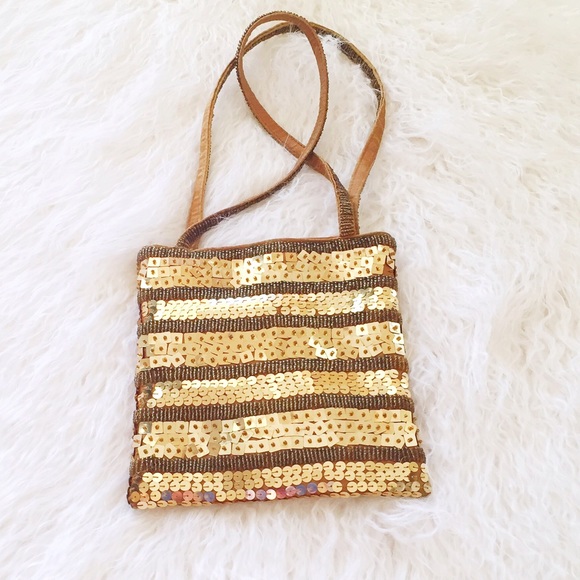 Vintage gold evening bag! - Picture 1 of 3
