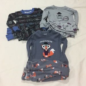 3 Gymboree pajama sets!