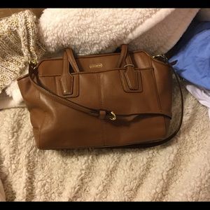Brown Coach Crossbody