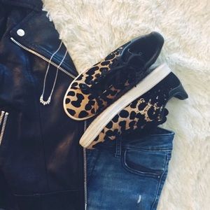 Adidas Original Stan Smith Leopard Suede Ombré