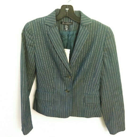 NWT Kenneth Cole Striped Blazer Sz. 0