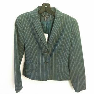 NWT Kenneth Cole Striped Blazer Sz. 0