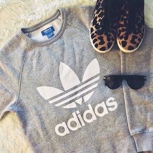 Adidas Originals Trefoil Pullover Sweatshirt