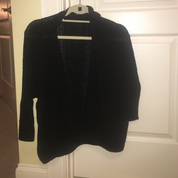 Black flowy cardigan