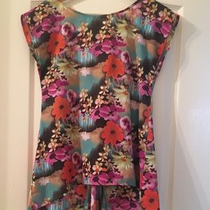 Floral Unique Top