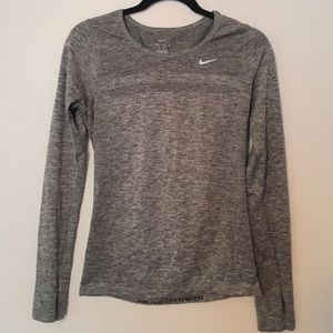 Nike Dri-Fit Grey Long Sleeve