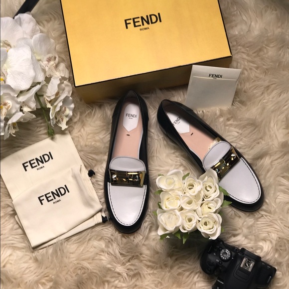 FENDI Ib multicolor loafer - Picture 1 of 4