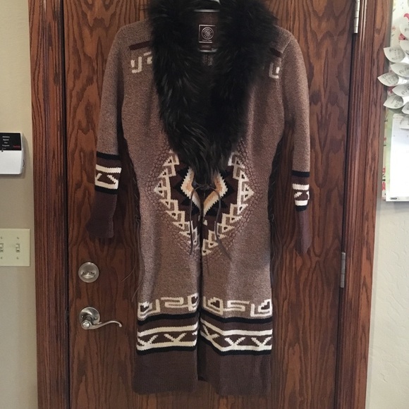 DOuble D ranch wear Aztec sweater
