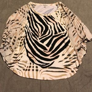 Caché Butterfly Sleeve Top - Sz. S