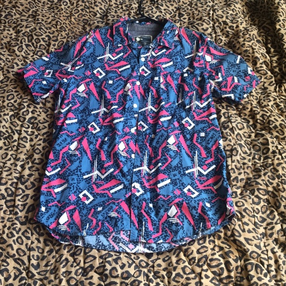 90s throwback men's button down
