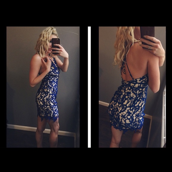 Crochet Cross Back Dress - Picture 2 of 4