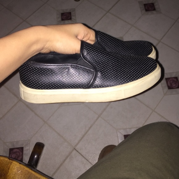 Steven Madden Leather Ezeke slip-ons