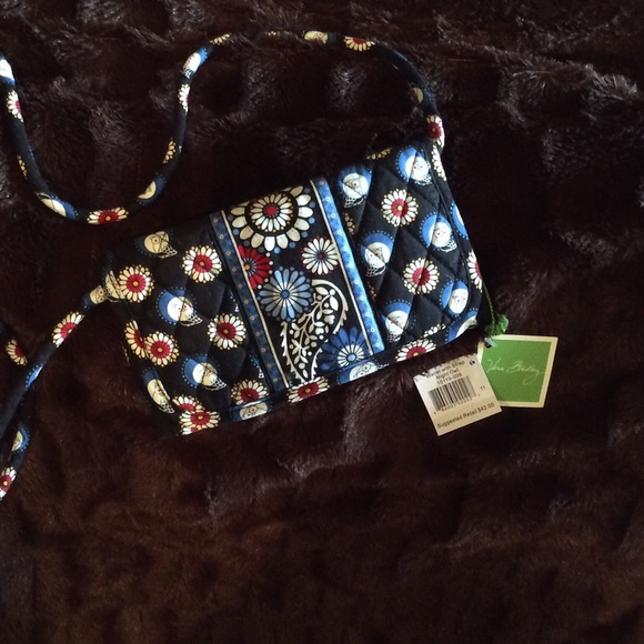 New with tags, Vera Bradley Wallet w/ Strap
