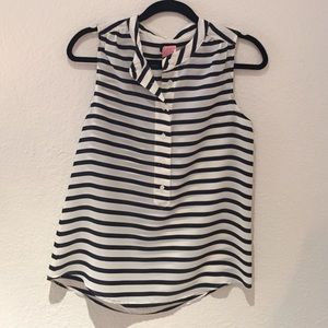 J. Crew sleeveless Blouse