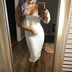 White dress
