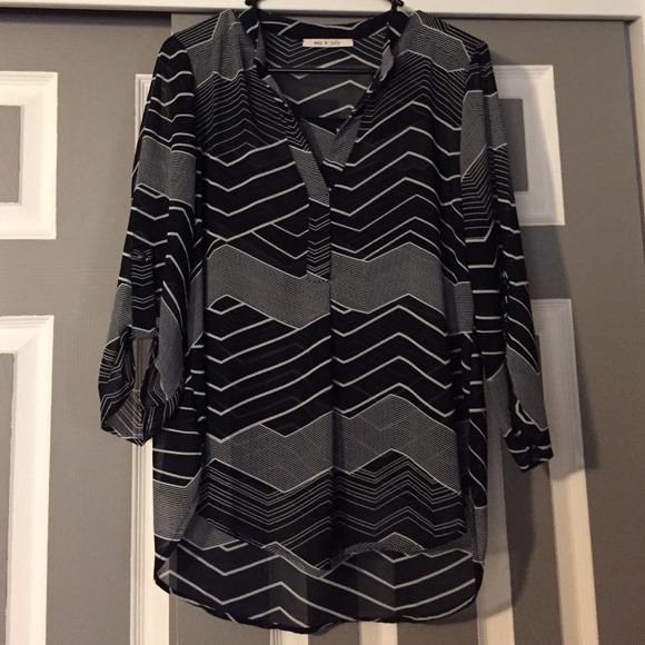 Chiffon 3/4 shirt