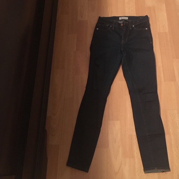 Madewell high rise skinny jeans