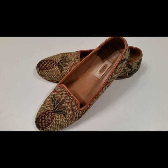 Talbots Pineapple Stitched Shoes