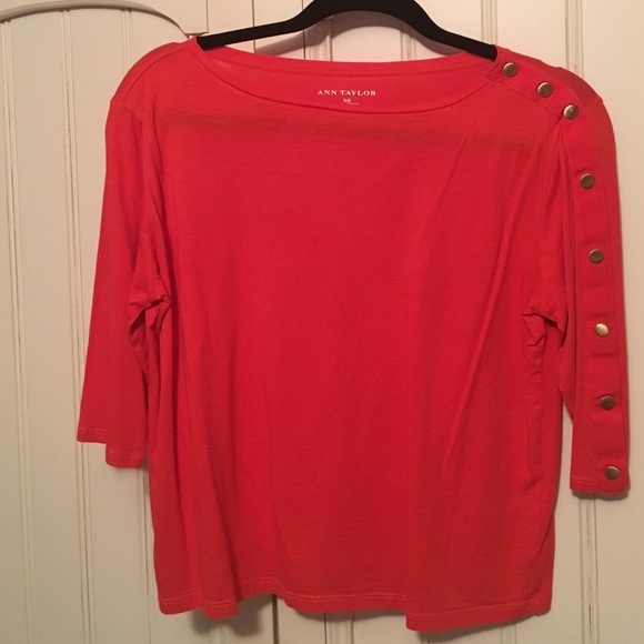 Ann Taylor elbow-sleeve top